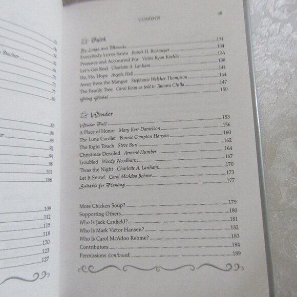 Chicken Soup for the Soul Christmas Virtues Hard Cover - Picture 13 of 13